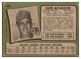 1971 Topps Baseball #740 Luis Aparicio Red Sox VG-EX 510644