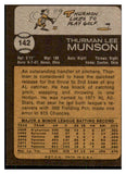 1973 Topps Baseball #142 Thurman Munson Yankees NR-MT 510655