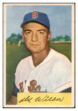 1954 Bowman Baseball #178 Del Wilbur Red Sox EX-MT 510692