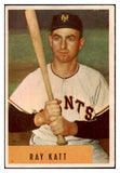 1954 Bowman Baseball #121 Ray Katt Giants VG-EX 510702