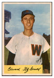 1954 Bowman Baseball #168 Ed Fitzgerald Senators VG-EX 510703