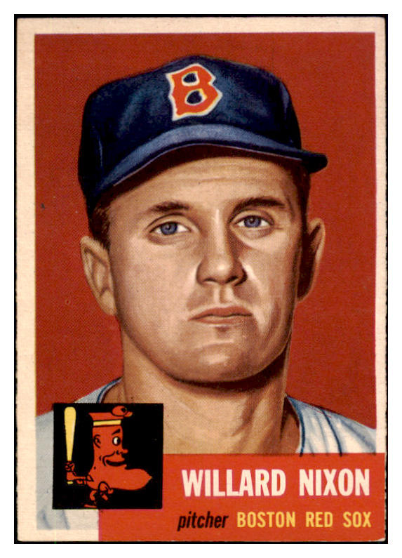 1953 Topps Baseball #030 Willard Nixon Red Sox EX-MT 510707