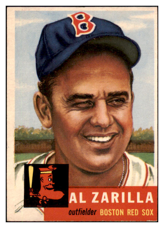 1953 Topps Baseball #181 Al Zarilla Red Sox EX-MT 510711