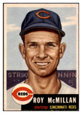 1953 Topps Baseball #259 Roy McMillan Reds EX-MT 510715