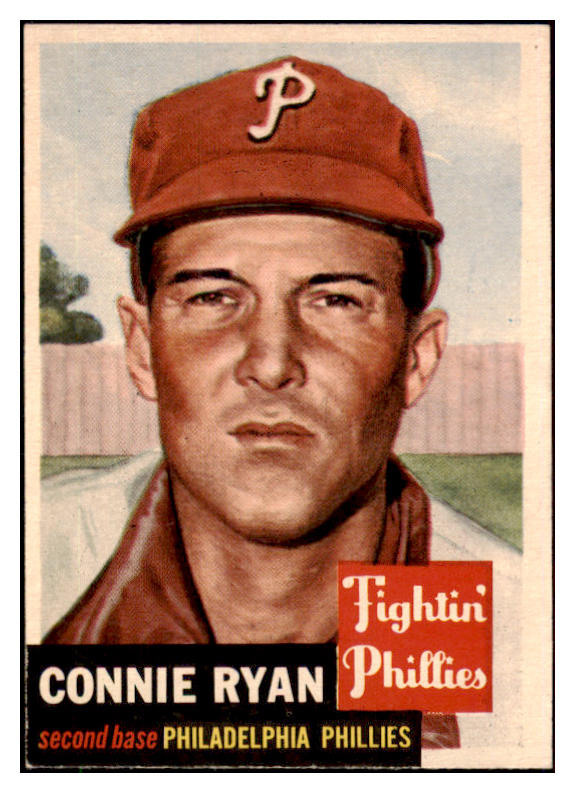 1953 Topps Baseball #102 Connie Ryan Phillies NR-MT 510764