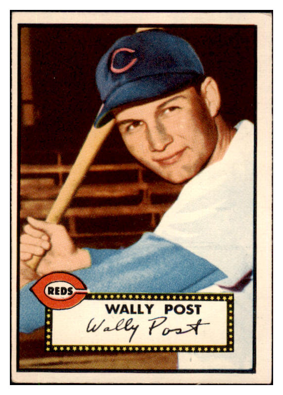 1952 Topps Baseball #151 Wally Post Reds EX-MT 510767