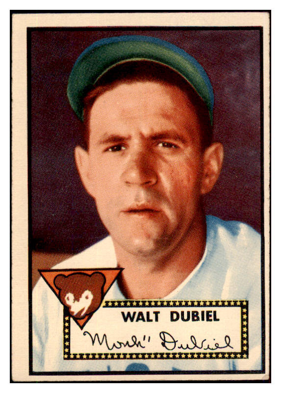 1952 Topps Baseball #164 Walt Dubiel Cubs EX-MT 510768