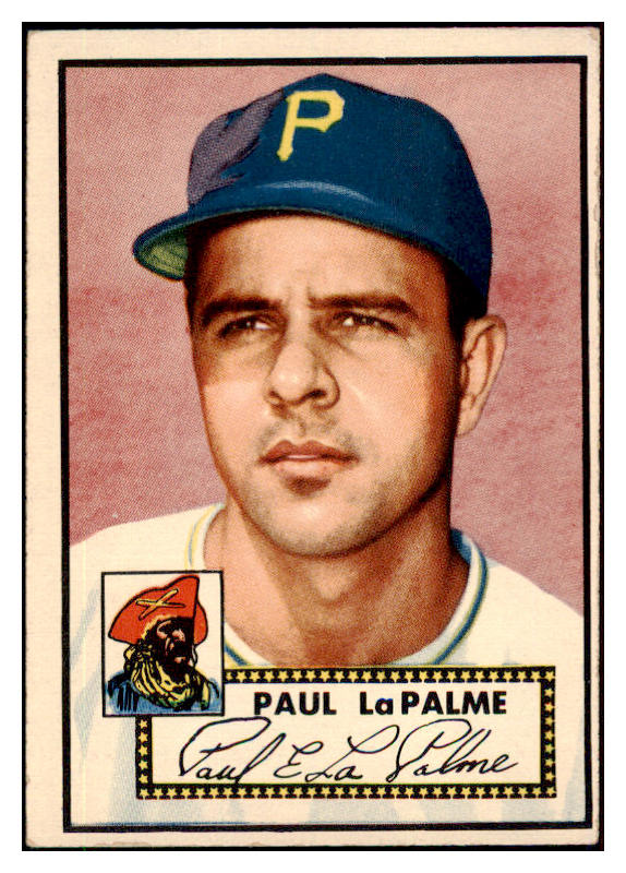 1952 Topps Baseball #166 Paul Lapalme Pirates EX 510773