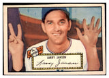 1952 Topps Baseball #005 Larry Jansen Giants VG-EX Red 510780