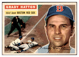 1956 Topps Baseball #026 Grady Hatton Red Sox NR-MT Gray 510800