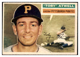 1956 Topps Baseball #232 Toby Atwell Pirates EX 510823