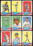 1961 Fleer Set Lot 30 Diff VG-EX/EX Johnson Feller 510845