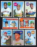 1969 Topps Baseball Near Set (Missing Big 4) EX+/EX-MT Fingers 510902