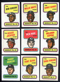 1970 Topps Baseball Booklets Complete Set EX-MT Mays Gibson 510931