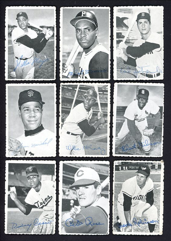 1969 Topps Baseball Deckle Edge Complete Set VG-EX/EX 510954