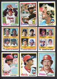 1978 Topps Baseball Complete Set EX-MT Murray Molitor 510974