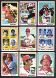 1978 Topps Baseball Complete Set EX-MT/NR-MT Murray Ryan 510978