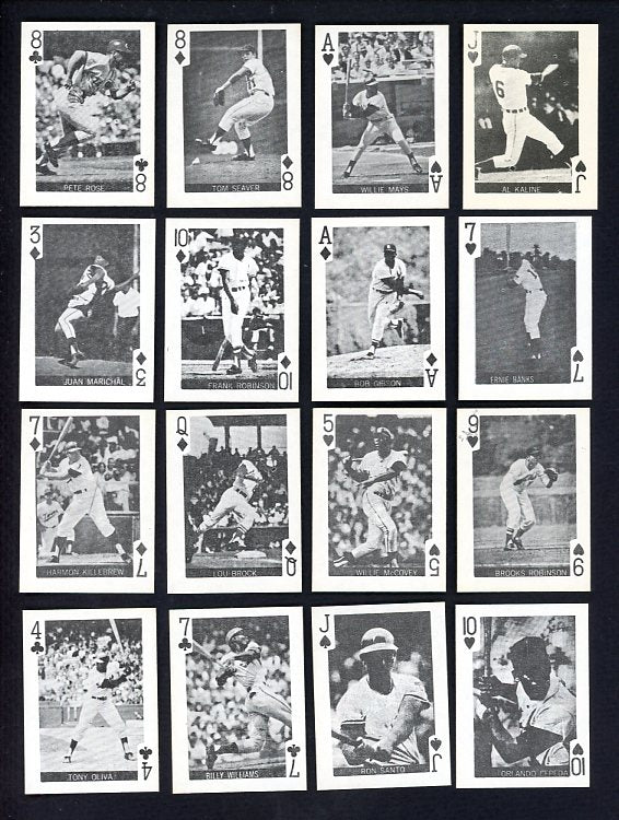 1969 Globe Import Baseball Complete Set EX-MT Mays Seaver 510979