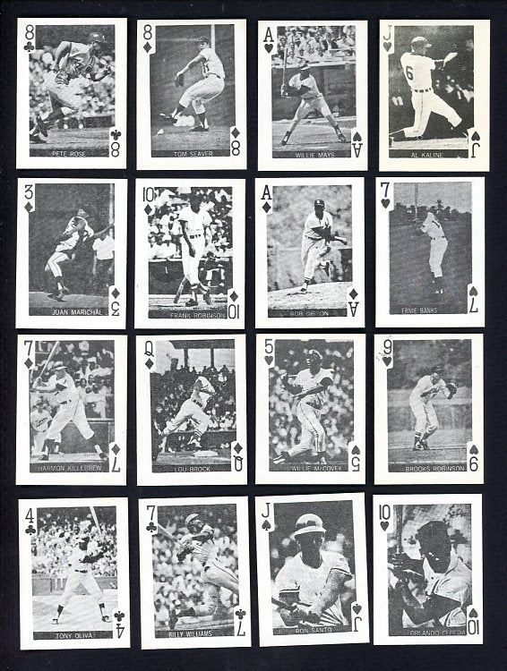 1969 Globe Import Baseball Complete Set EX-MT Mays Seaver 510980