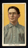 1909-11 T206 T 206 Shad Barry Milwaukee VG-EX 511160