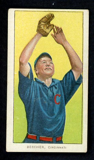 1909-11 T206 T 206 Bob Bescher Reds VG-EX 511168