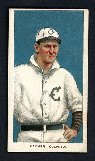 1909-11 T206 T 206 Bill Clymer Columbus VG-EX 511183