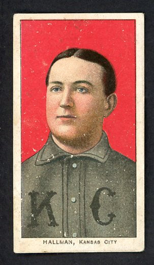 1909-11 T206 T 206 Bill Hallman Kansas City VG-EX 511212