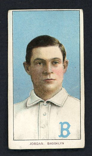 1909-11 T206 T 206 Tim Jordan Dodgers VG-EX 511218