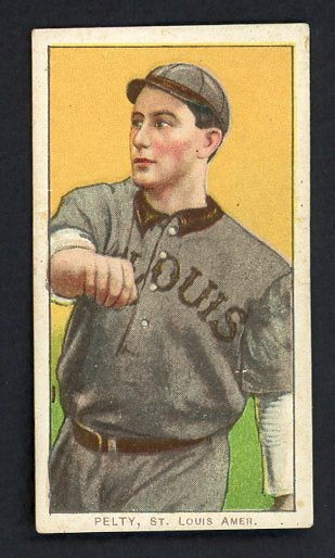 1909-11 T206 T 206 Barney Pelty Browns EX 511235