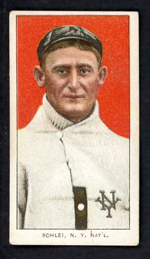 1909-11 T206 T 206 Admiral Schlei Giants EX 511244