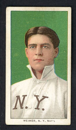 1909-11 T206 T 206 Jake Weimer Giants VG-EX 511256