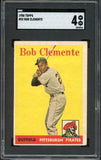 1958 Topps Baseball #052 Roberto Clemente Pirates SGC 4 VG-EX 511295