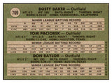 1971 Topps Baseball #709 Dusty Baker Don Baylor EX+/EX-MT 511358