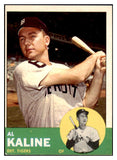 1963 Topps Baseball #025 Al Kaline Tigers EX 511371