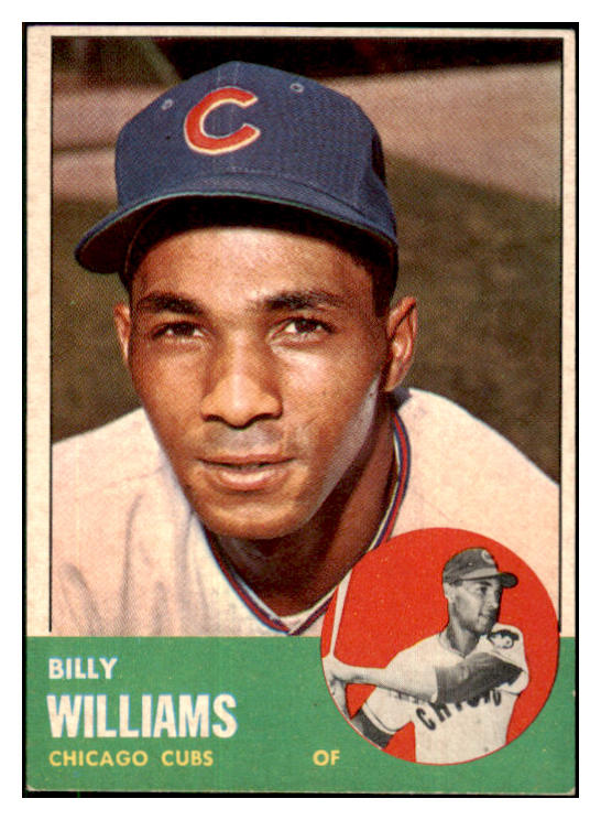 1963 Topps Baseball #353 Billy Williams Cubs EX 511372