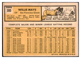 1963 Topps Baseball #300 Willie Mays Giants VG-EX 511375