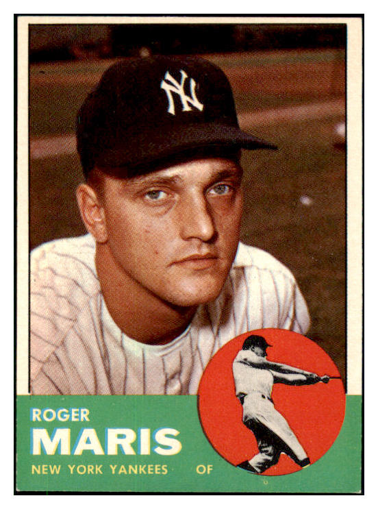 1963 Topps Baseball #120 Roger Maris Yankees EX-MT 511386