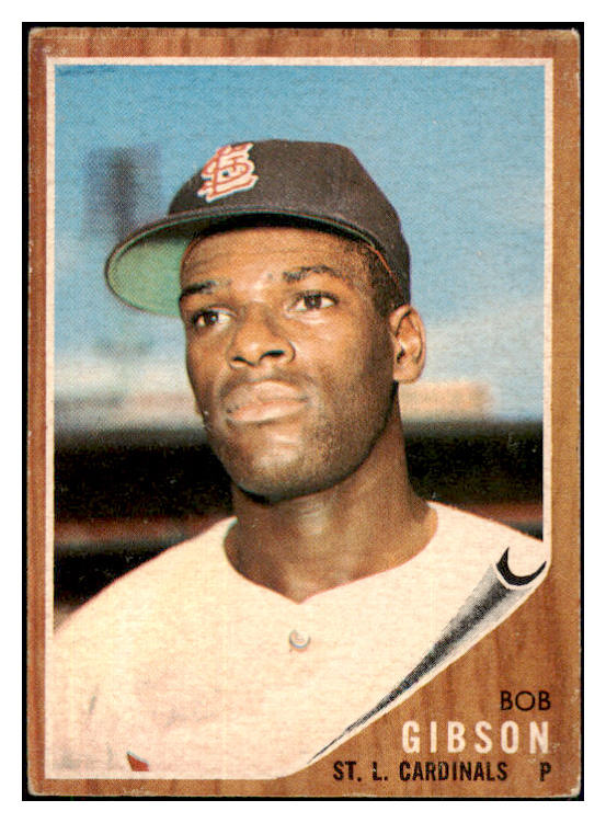 1962 Topps Baseball #530 Bob Gibson Cardinals VG-EX 511403