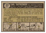 1961 Topps Baseball #287 Carl Yastrzemski Red Sox VG-EX 511406