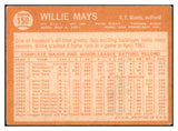 1964 Topps Baseball #150 Willie Mays Giants VG-EX 511412