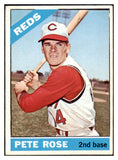 1966 Topps Baseball #030 Pete Rose Reds VG-EX 511417