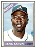 1966 Topps Baseball #500 Hank Aaron Braves VG-EX 511419