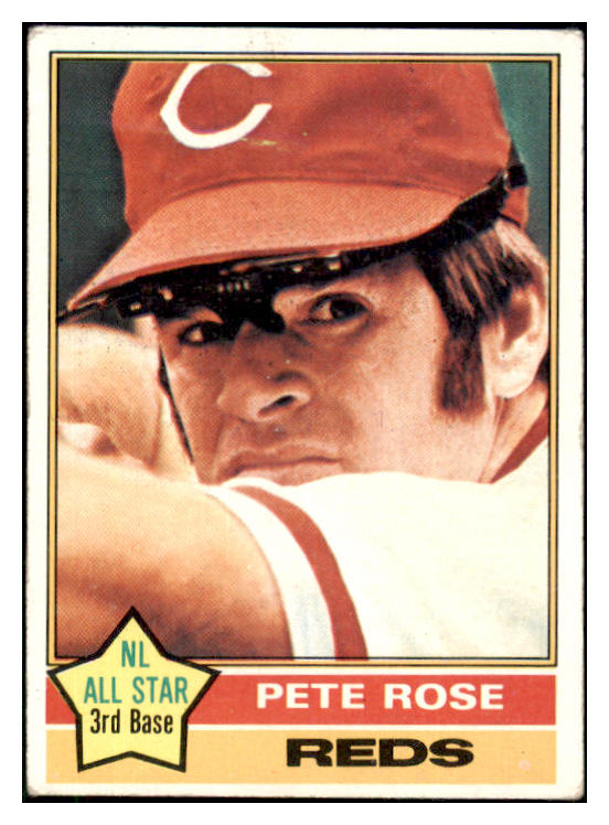 1976 Topps Baseball #240 Pete Rose Reds VG-EX 511429