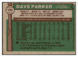 1976 Topps Baseball #185 Dave Parker Pirates VG-EX 511430