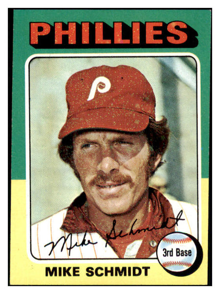 1975 Topps Baseball #070 Mike Schmidt Phillies NR-MT 511445