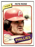 1980 Topps Baseball #540 Pete Rose Phillies NR-MT 511448