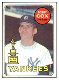 1969 Topps Baseball #237 Bobby Cox Yankees VG-EX 511449