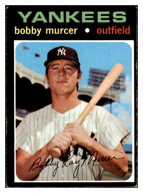 1971 Topps Baseball #635 Bobby Murcer Yankees VG-EX 511451