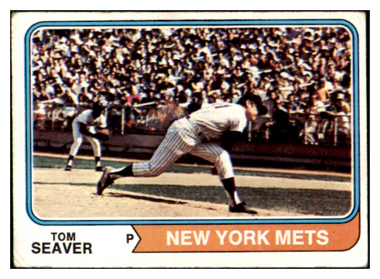 1974 Topps Baseball #080 Tom Seaver Mets VG-EX 511454