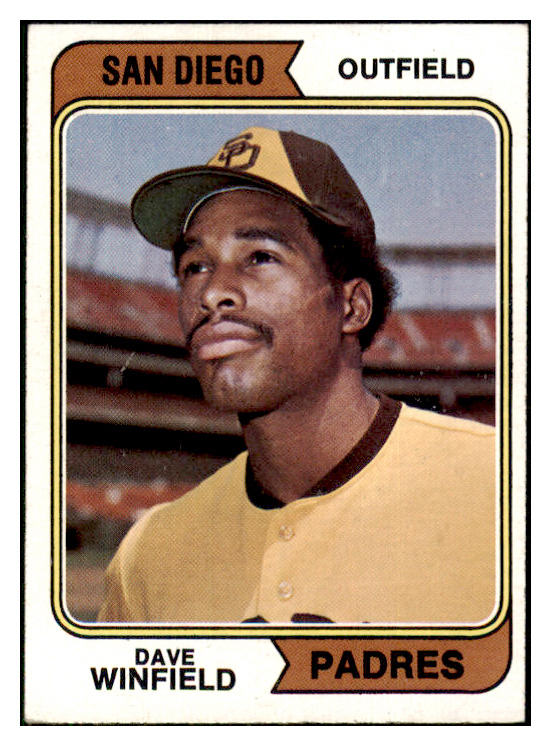 1974 Topps Baseball #456 Dave Winfield Padres VG-EX 511461